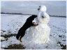 Barolo und der Schneemann